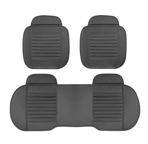 Coprisedile ecopelle nero - coprisedile,